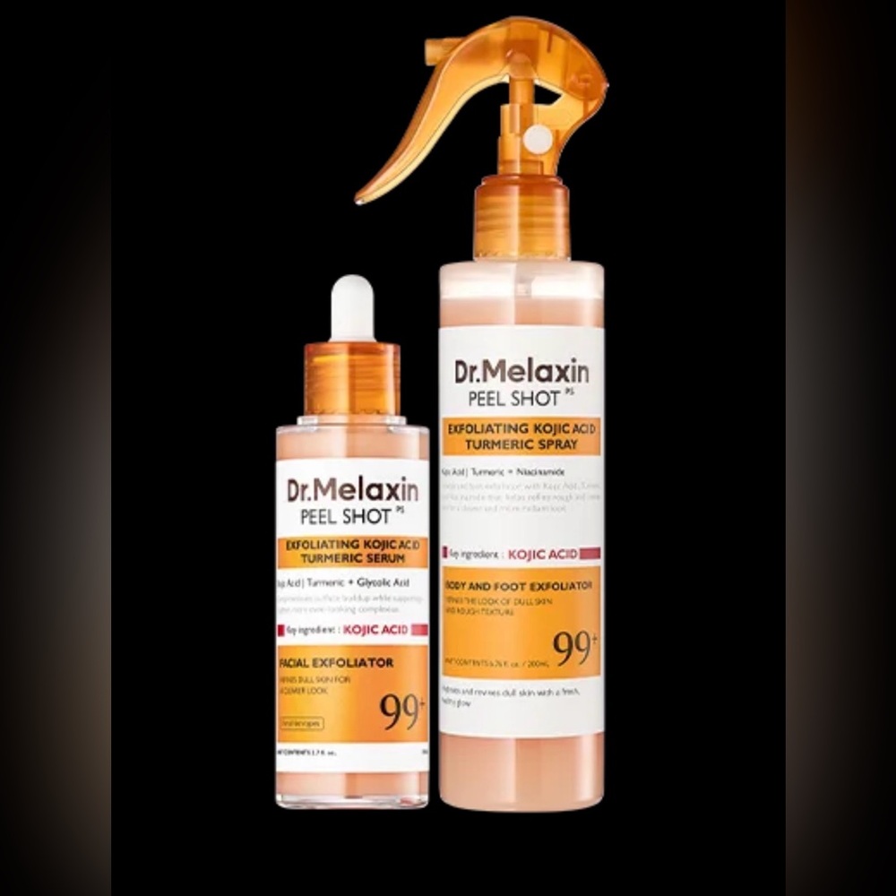 Turmeric Serum & Spray Set - Orange